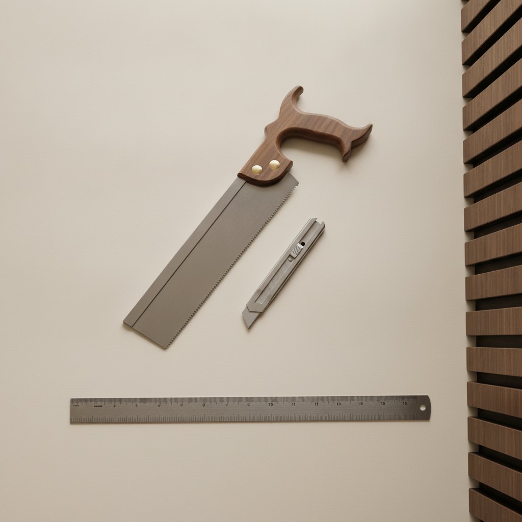 Panel Trimming Kit — Saw, Knife & Rule