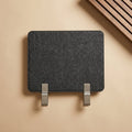 Desk-Clamp Felt Privacy Screen