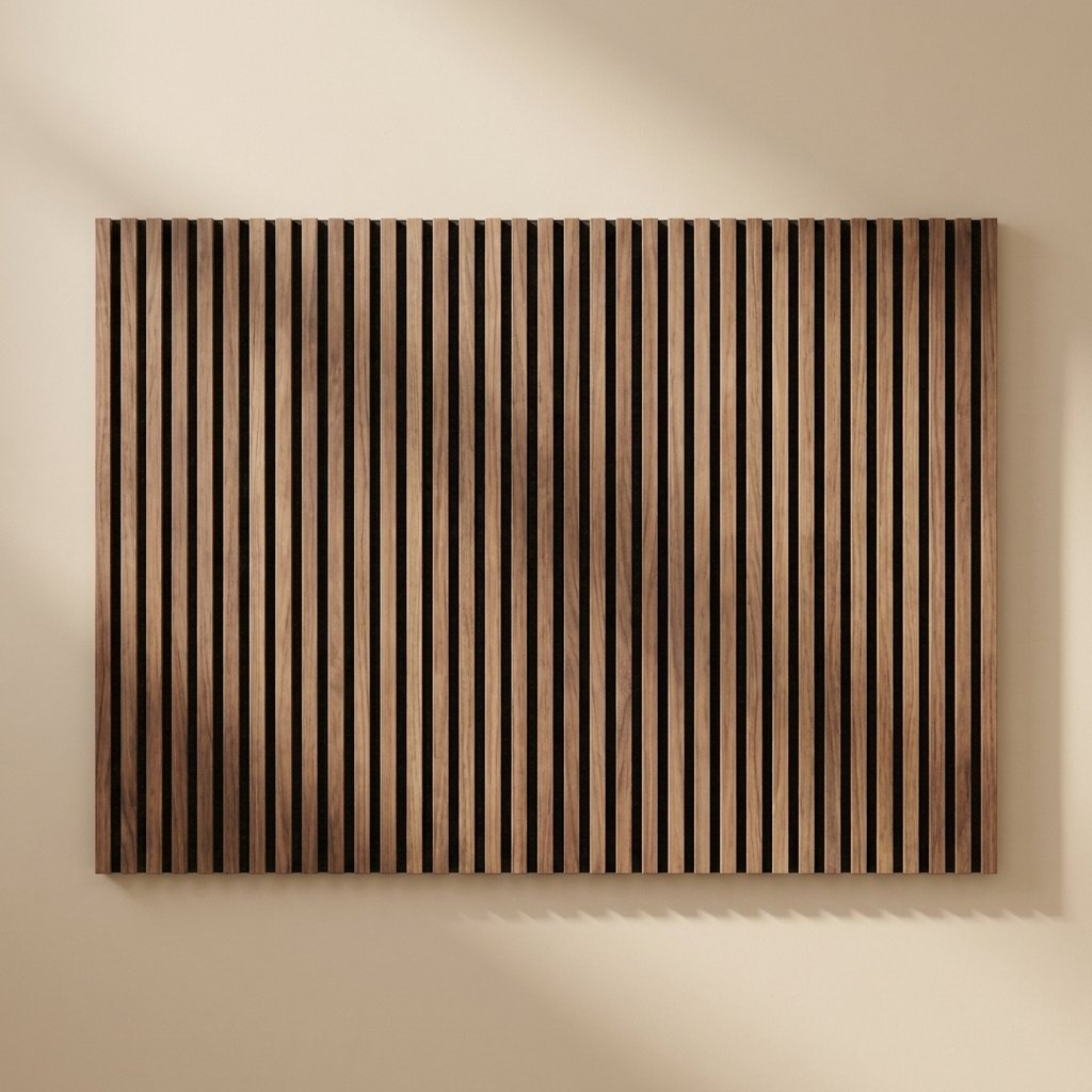 Slat Bedhead Panel for Wall Mounting — 160 × 120 cm