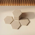 Hexagonal Felt Wall Tiles — Pack of 12