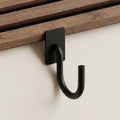 Metal J-Hooks for Slat Panels — Set of 6