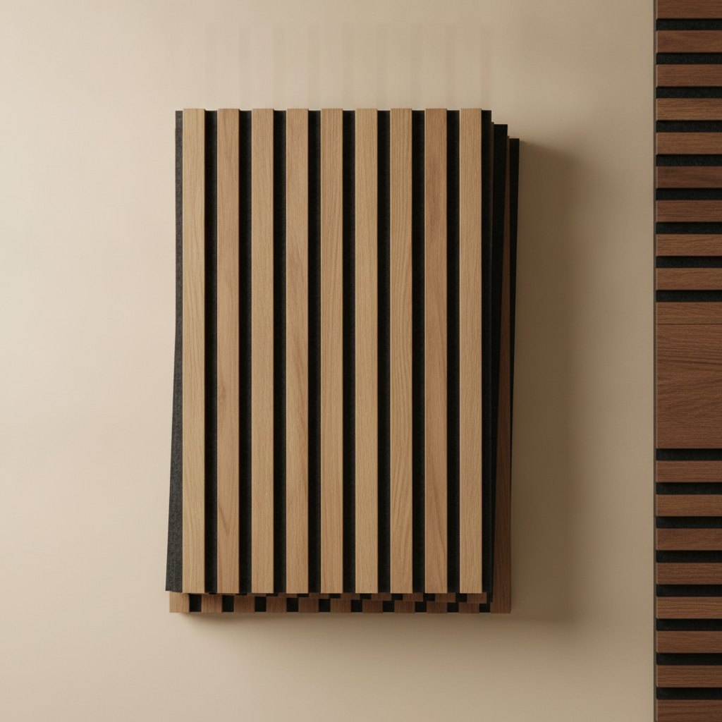 Dado-Height Slat Panels — 120 × 60 cm